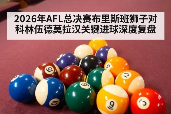 2026年AFL总决赛布里斯班狮子对科林伍德莫拉汉关键进球深度复盘